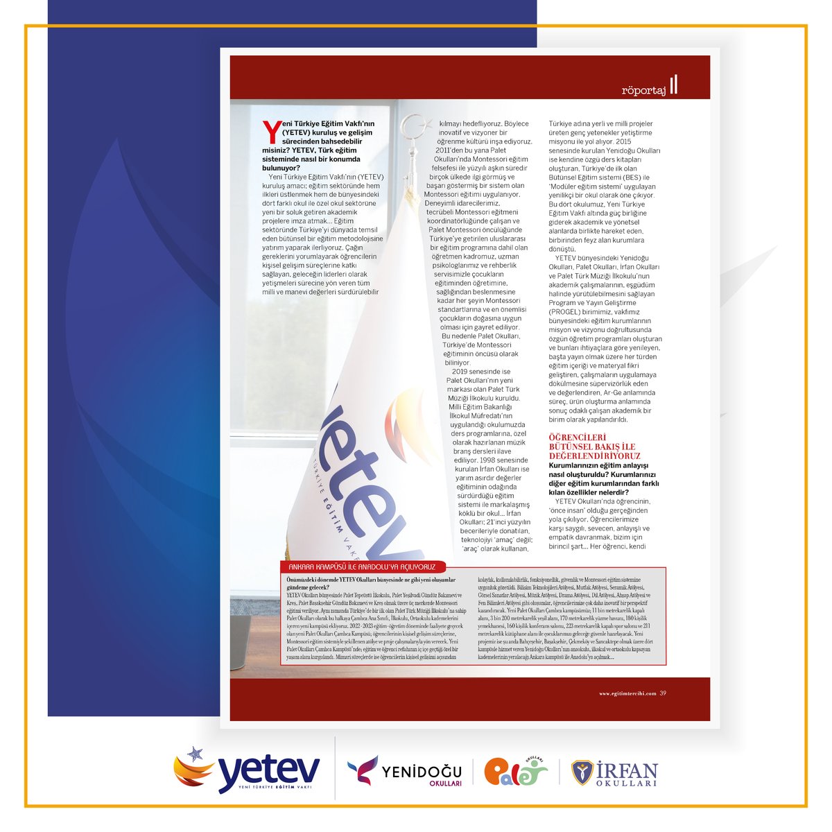 Yeni Türkiye Eğitim Vakfı tweet media