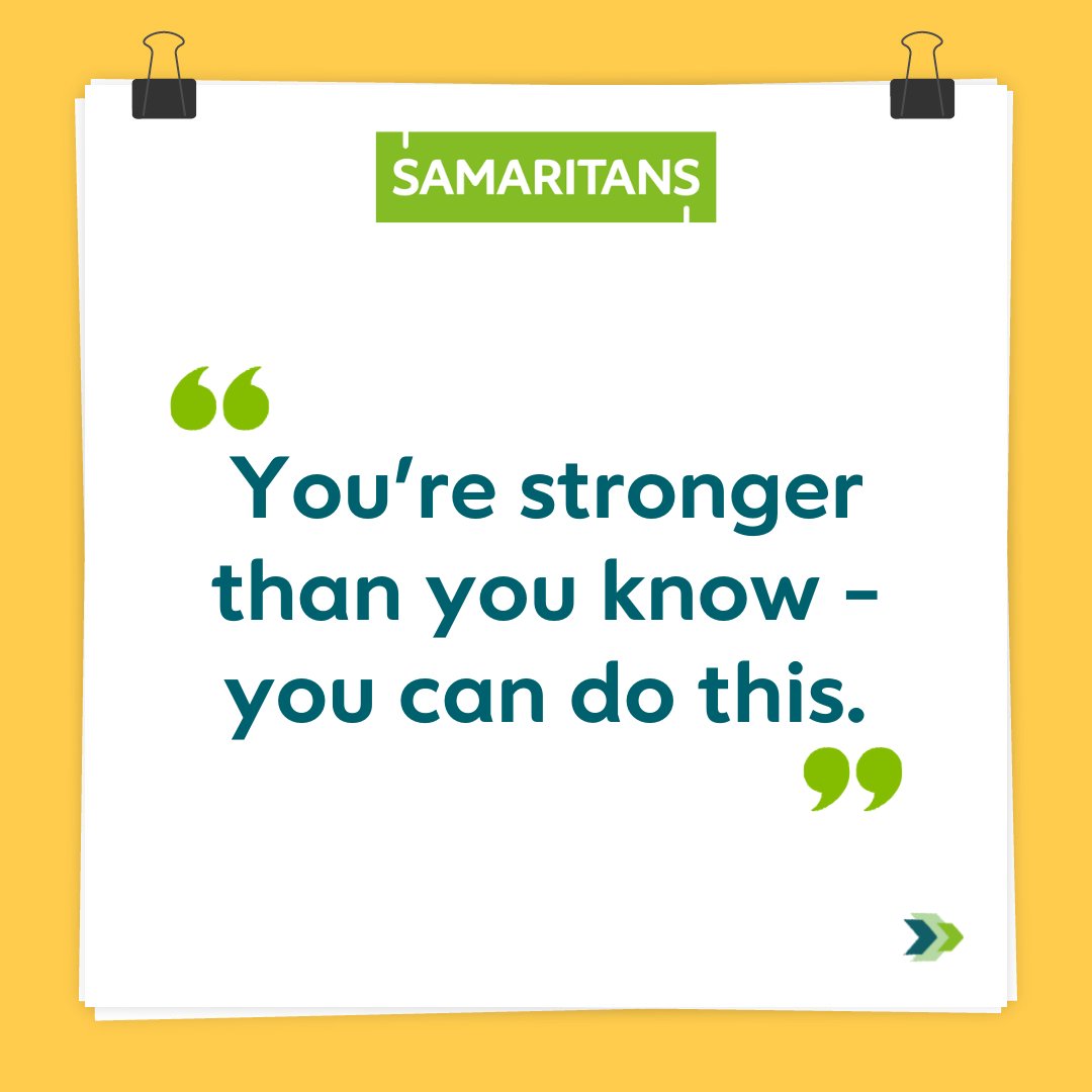 samaritans's tweet photo. If you're feeling low, read this 💚

Last week, we asked you "What words bring you comfort when you're feeling low?".

Here's some of your responses👇 https://t.co/YFEhWaiS6v