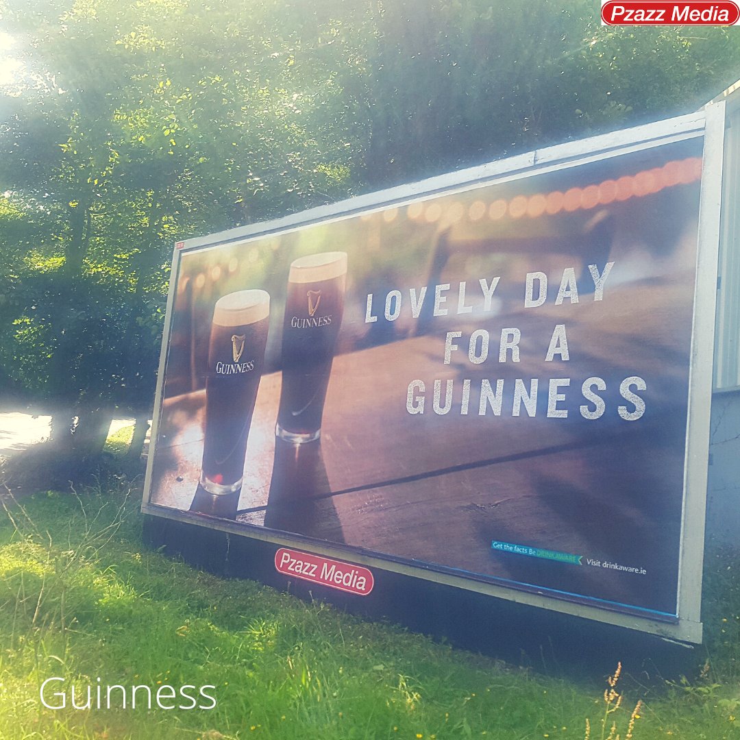 Guinness showing on one of our 48 sheet billboard in Cork City🍺✨
#outdooradvertising #billboardadvertising #Wednesday #photooftheday #ooh
#dooh #Cork #advertising #pzazz #Guinness #diageo #lovelyday #pints #ireland