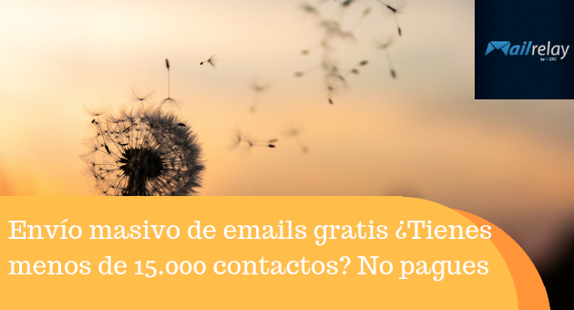 mailrelay's tweet photo. Envío masivo de emails gratis ¿Tienes menos de 20.000 contactos? No pagues con #Mailrelay https://t.co/OnfKYGoXWy https://t.co/E5jMysykwE