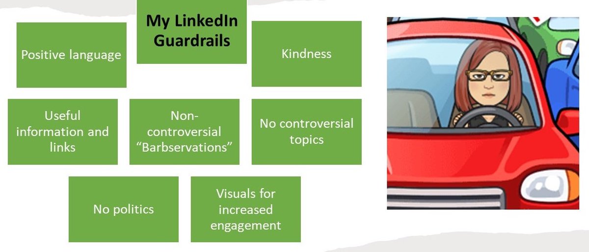 moneytalk1's tweet photo. When I teach classes about #socialmedia use such as a workshop about using #LinkedIn for #AAFCSac this weekend, I always recommend having a mission statement (your social media "Why"?) and guardrails. Here are mine for LinkedIn & Twitter. What are yours? https://t.co/NQIQCA0P4V