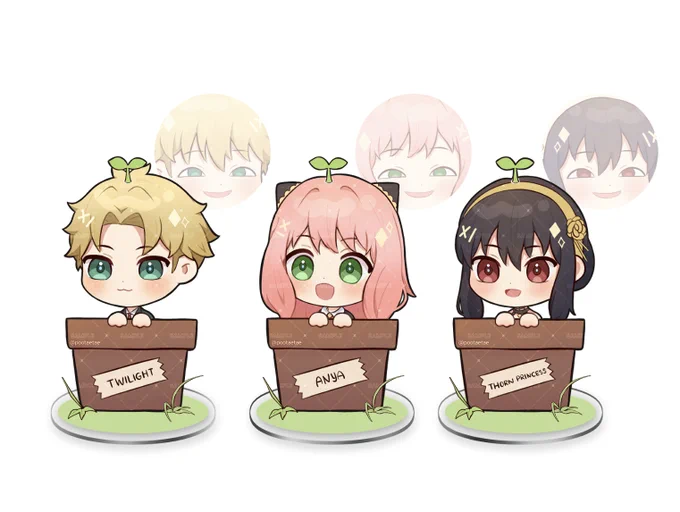 The Forger Family Plants 🪴 #SPY_FAMILY #SPYxFamily 
