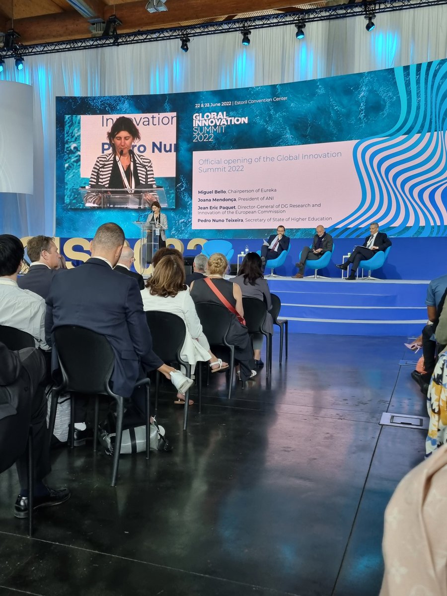 DrSEldh's tweet photo. Eureka Global Summit 202w in Estoril Cascais in Portugal is open. Towards innovation for a greener sustainable future. #EUREKA #itea4 #Celticnext https://t.co/KgV4WwLINN
