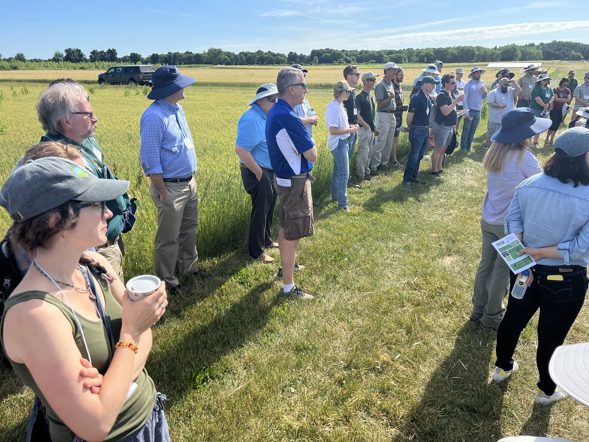 KBSLTER's tweet image. Could not ask for a nicer day for the @kbsltar Field Workshop! Starting the day off with a field walk and demonstrations of the soil health measurements taken at the @kbslter from @Sprunger_PhD and Stacey Vander Wulp.

#SoilHealth #msukbs @KelloggBioStn