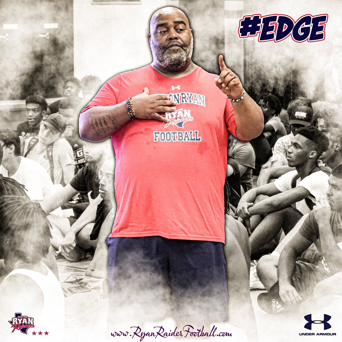 WINNING ISN’T NORMAL!  

Coach Williams <a href="/LdubbRedRed/">Lawrence Williams, M.Ed</a> brought the 🔥 🔥

#EDGE