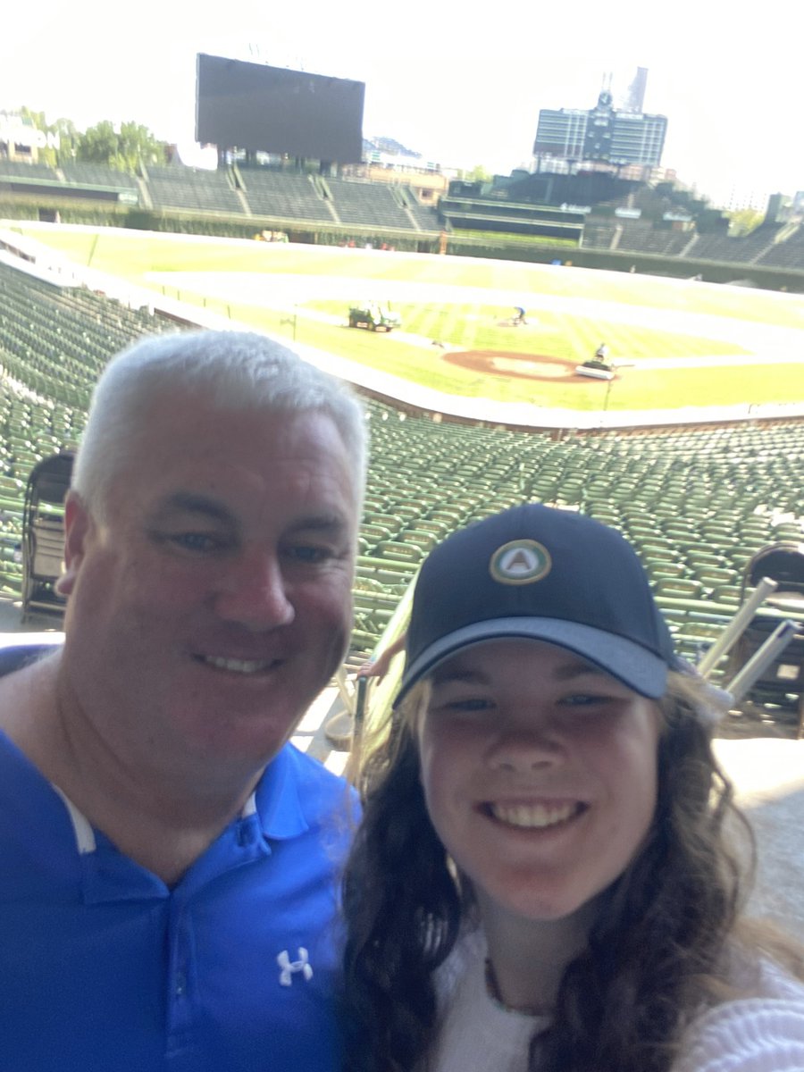 camerongbishop's tweet photo. Had a great time early this week in Chicago! Thank you @NUSBcats for having me at your camp! Loved getting a tour of Wrigley Field while we were there! @Bombers16U https://t.co/cn3Nfpgvq9