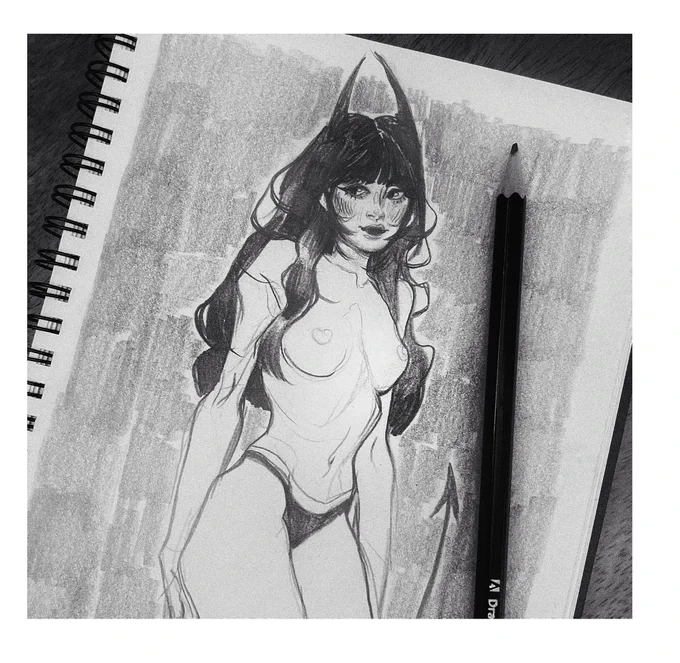 little pencil warm up 🔪 