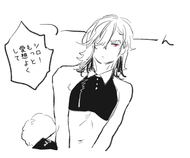 シロは仕事しないタイプ 