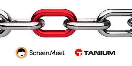 screenmeet's tweet photo. ScreenMeet and @Tanium enter a strategic partnership enabling One-Click #RemoteDesktop Sessions from any endpoint. “Tanium and ScreenMeet have created the best remote desktop experience I’ve ever seen,” said @AHEAD 
 https://t.co/leSJJ6ukib https://t.co/dW7NZe51zr