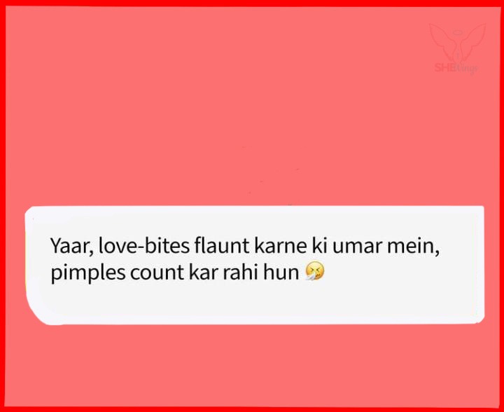 theshewings's tweet image. The struggle is real!

#SheWings #pimples #pimpleproblems #SummerProblems #loveBites #like #share #comment