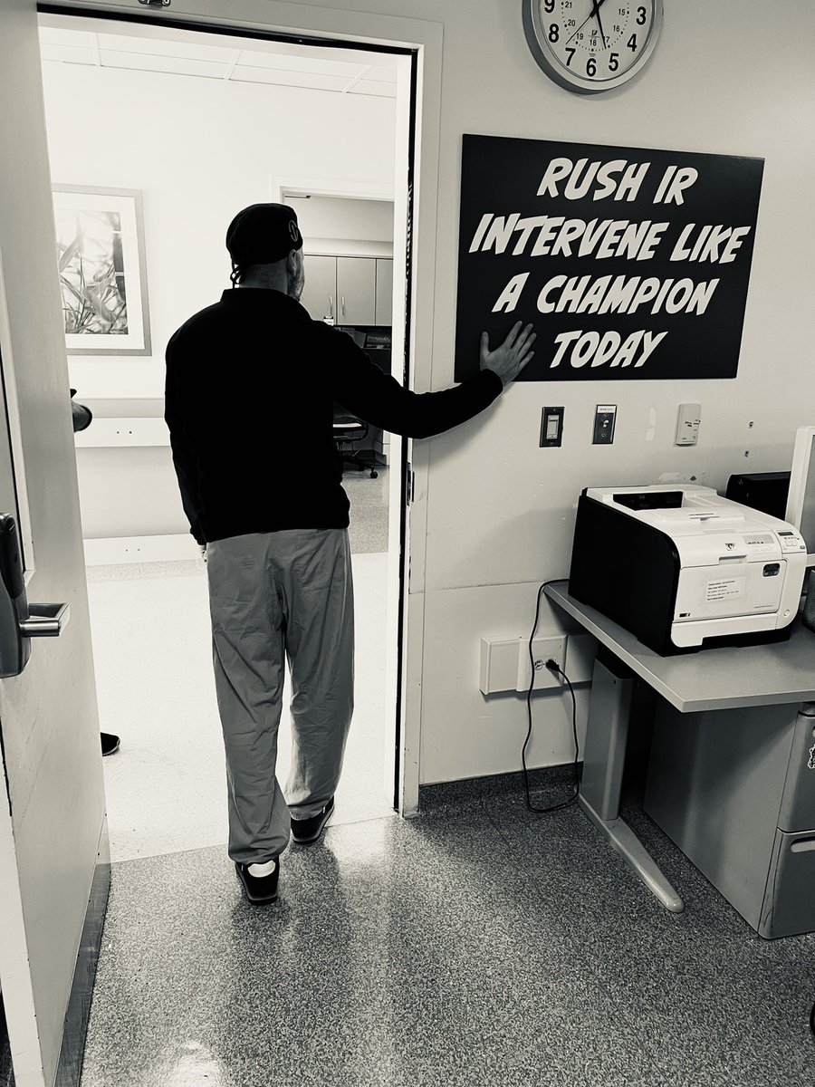VIR at RUSH (@vir_rush) on Twitter photo Tapping the new #Irad Inspirational wall in the new IR Trainee Workroom on the way to a case <a href="/VIR_RUSH/">VIR at RUSH</a> courtesy of <a href="/JohntheLab/">John A. Cieslak III, MD, PhD</a> #Rudy Tapping the new #Irad Inspirational wall in the new IR Trainee Workroom on the way to a case <a href="/VIR_RUSH/">VIR at RUSH</a> courtesy of <a href="/JohntheLab/">John A. Cieslak III, MD, PhD</a> #Rudy