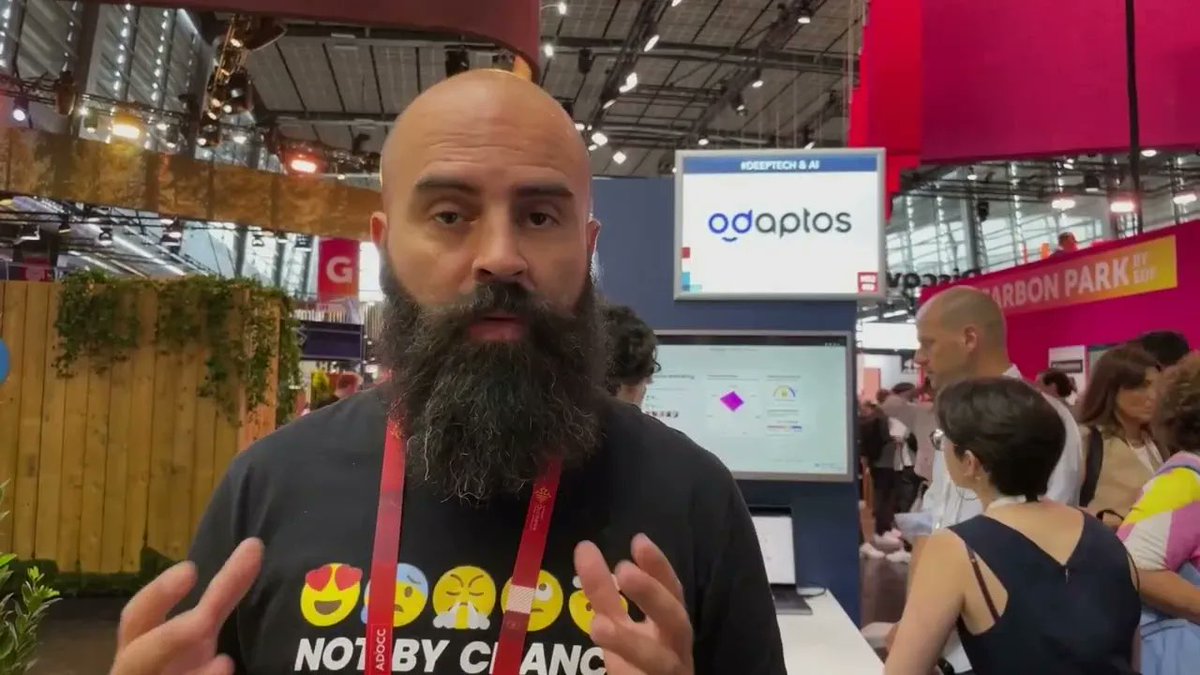 From Paris to Toronto and from Toronto to Paris, our team is everywhere! 🌍

Debrief of Vivatech 2022 with Felipe who was interviewed by Hub Institute on Odaptos technology and UX Design in general. 🔥

Thanks to them for their time! 🤝

#ux #uxdesign #VivaTEch2022