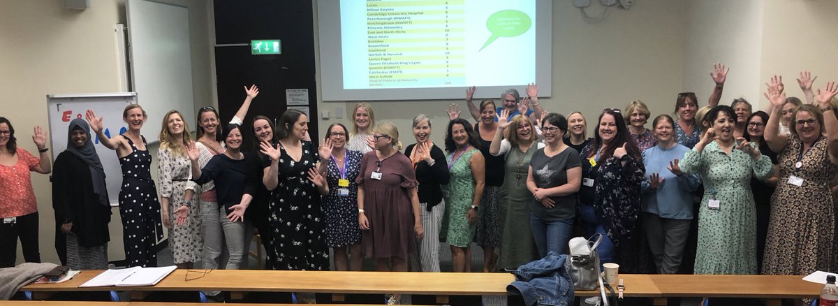 Huge gratitude to all the PMA’s in East of England who have been the backbone supporting midwives in clinical areas for the last 2 years. Such an honour to meet some of them today F2F @ShahlaCUH @sarahnoble02 @HealthKeely