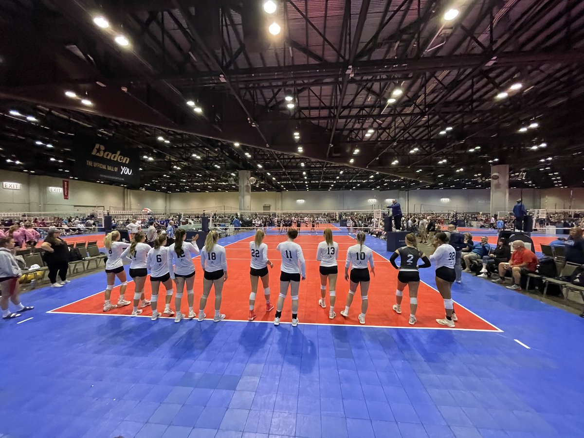 And that is how we roll into Match 2 for today, with a win!!! Recorded 12 kills, and 8 blocks in a 2 set game! Our next game at #AAUvolleyball Championships Orlando is on Court 100 at 12:00pm 

Visit ljmvolleyball.com 

#AAU #Orlando #NCAAvolleyball #23propsect #uncommitted