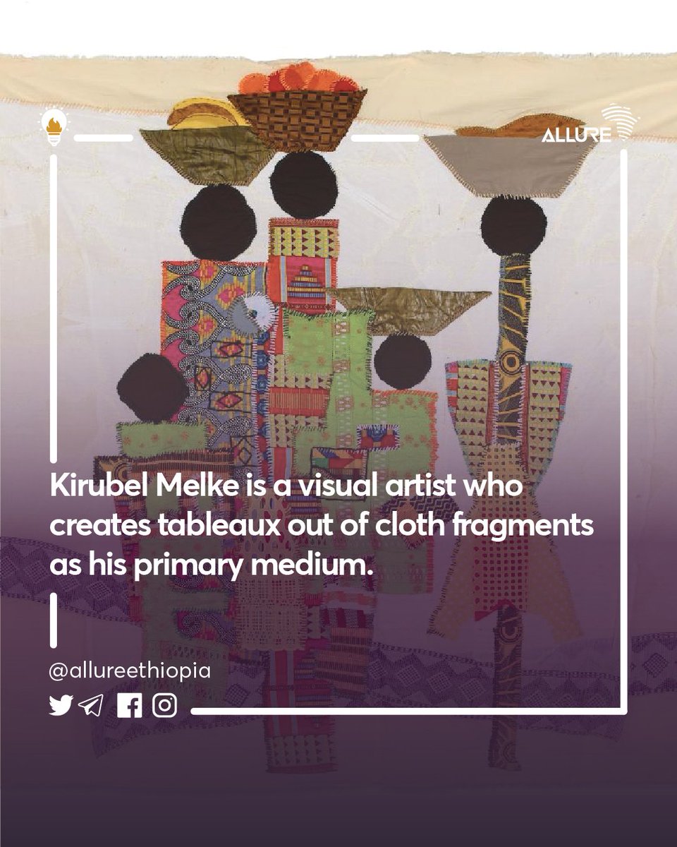 AllureEthiopia's tweet photo. #CreativeOfTheWeek
Kirubel Melke @kirubel_melke
Ethiopian creativity is rising to new heights, and we are pleased to see Kirubel contributing.
#allurecreative #KirubelMelke #Artist #VisualArtist #Tableaux #ClothFragments #ClothArt #Fabric #FabricsArt #AfricanArt #EthiopianArt https://t.co/fLTO4eAM8c