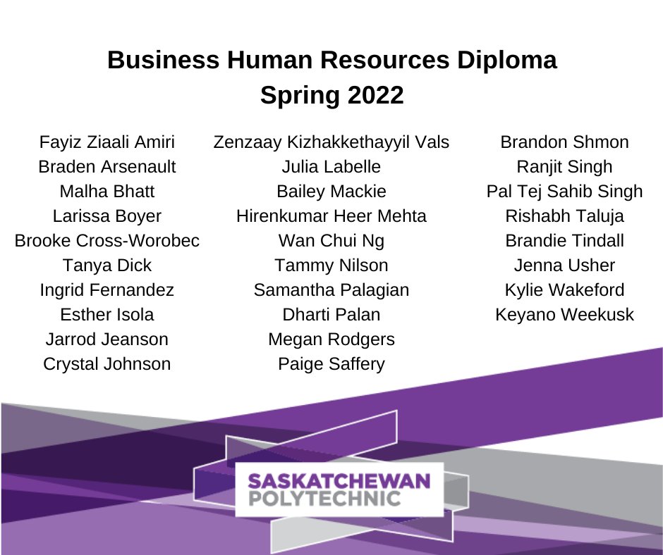 CPHRSK's tweet photo. 🎉Congratulations to the 2022 Spring HR graduates from @SaskPolytech 🎉.
Are you an HR student? Interested in becoming a member?
⏩Visit https://t.co/Oy6wUltbgb
#StudentMembers #SaskPolytechGrad #CPHR #HR #HumanResources #PeopleLeadingBusiness https://t.co/e6dBjWjDxW