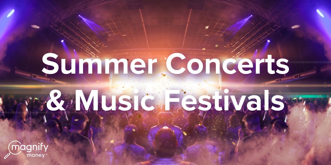 magnify_money's tweet photo. Music fans are gearing up for the return of concerts and music festivals. According to the latest LendingTree survey, attendance is expected to return to pre-pandemic averages this year — with concertgoers ready to shell out dough to make up for lost time. https://t.co/TIsZA4AyC5 https://t.co/2MVh610e2a