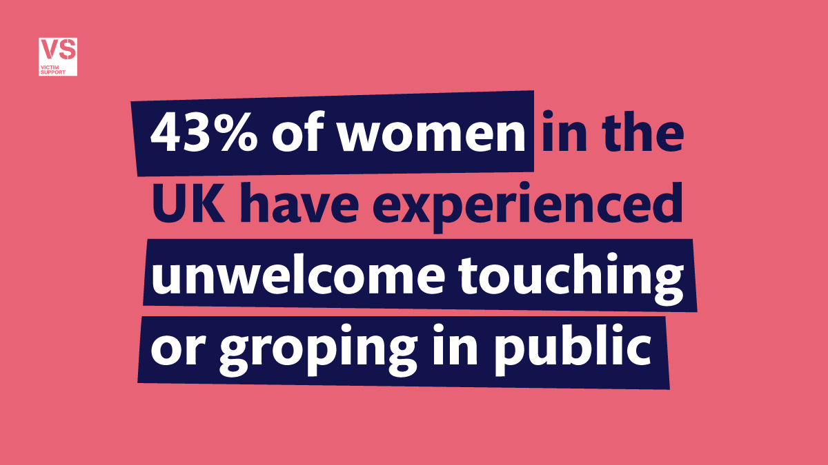 VictimSupport's tweet photo. Public sexual harassment refers to unwanted sexual behaviour. It can include verbal acts such as catcalling, or physical ones like groping.
#SexualHarassment is never OK.
📞08 08 16 89 111
💻https://t.co/XyEpLOygur
#EndPSH https://t.co/8HQ635beQc