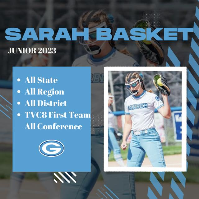 Congrats Sarah on a remarkable season! <a href="/sarah_basket11/">Sarah Basket</a>