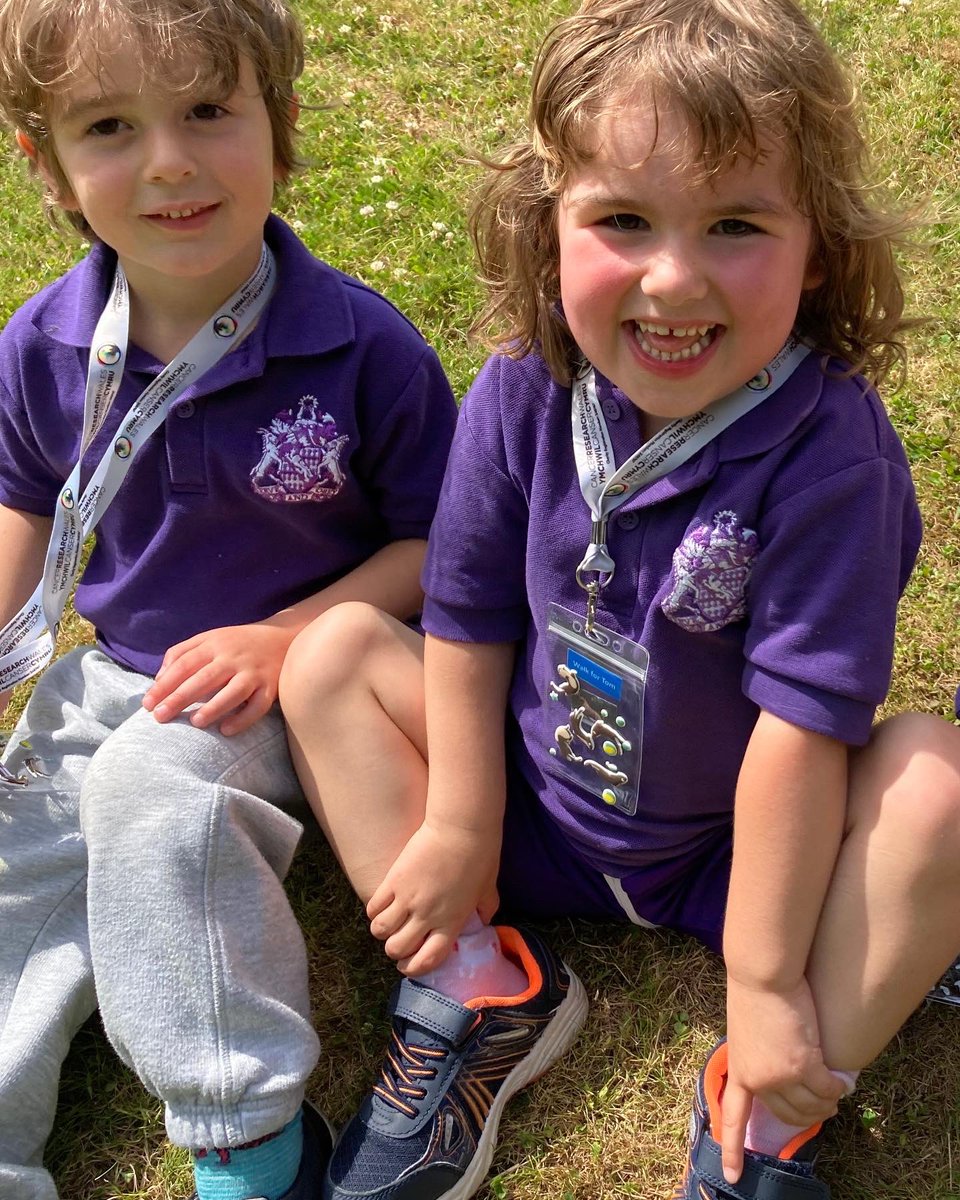 Fifteen fabulous children in Agincourt at Monmouth Prep School have taken part in a special activity in support of a fantastic cause. 
The nursery children, aged between three and four years old, dazzled in their own version of Walk for Tom, which is being held this weekend.