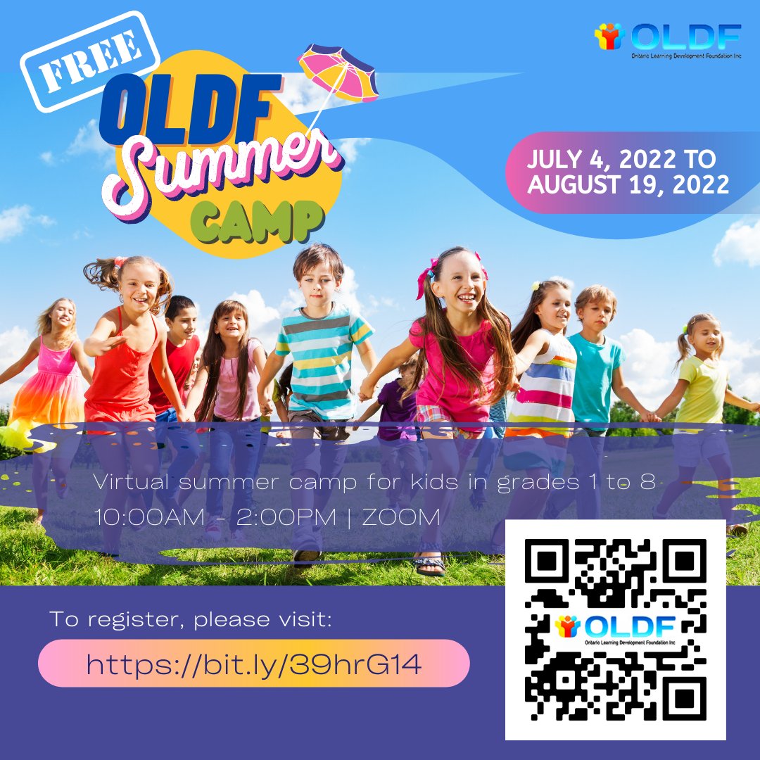 OldfInc's tweet photo. GET READY... OLDF'S SUMMER CAMP IS BACK! βοΈπβ±
The Virtual Summer Camp will begin on July 4, 2022 and conclude on August 19, 2022 from 10:00 AM-2:00 PM every Monday to Friday!
Register now to secure a spot: https://t.co/6h98eaP1Um π§‘π
#VirtualSummerCamp #SummerCamp2022 https://t.co/NwQ1zVMIhv