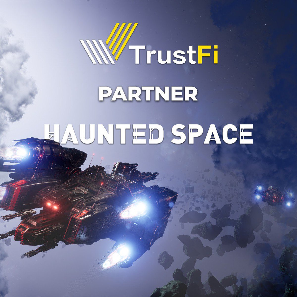 We are happy to announce that Haunted Space is partnering with @trustfiorg 🥳🎉 Any interactions will get a chance of whitelist.