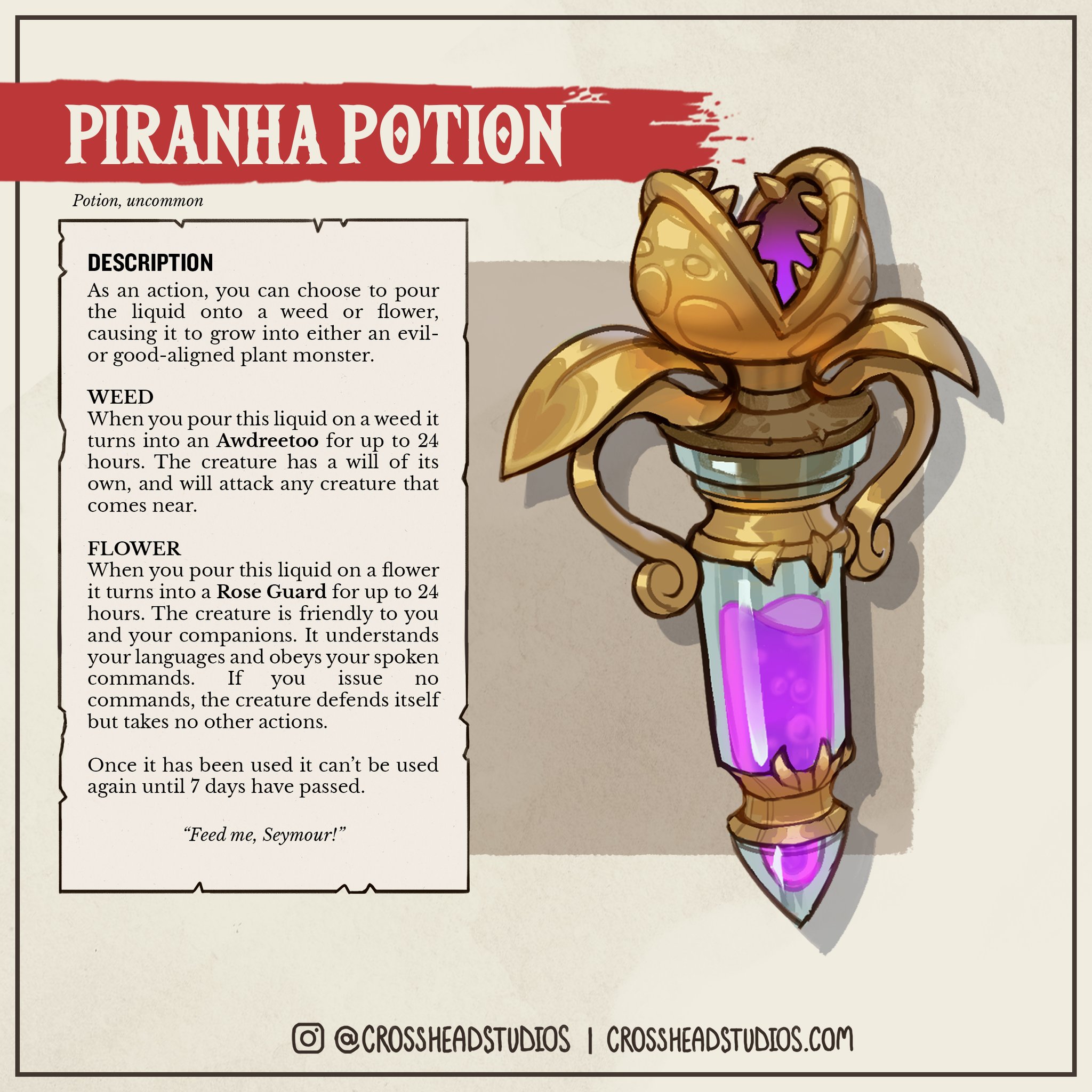 Piranha Plant (5e Race) - D&D Wiki