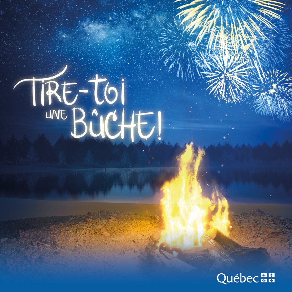 En ce #24juin, le BQLH souhaite souligner la fête nationale du #Québec. L'expression "Tire-toi une bûche" 🪵 🔥 fait référence au caractère hospitalier des Québécois-es, à notre ouverture au monde 🌏 et à notre sens de la fête 🎉! Bonne St-Jean ! ⚜️🇲🇶 #feudejoie #célébrations