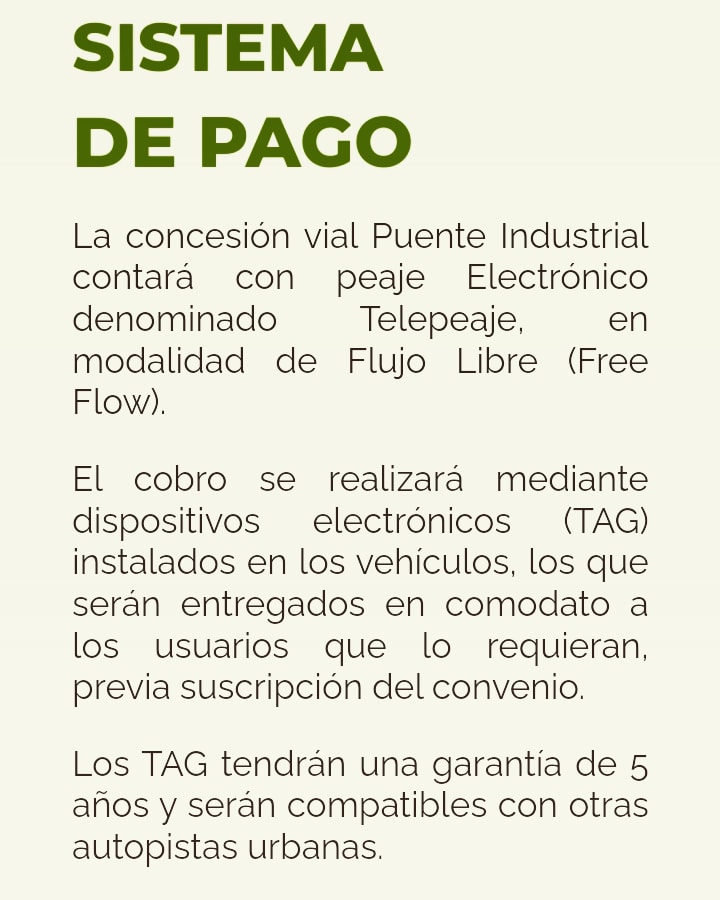 El proyecto cuenta con #peaje, por lo que camiones del sector independiente no quieran usar ese viaducto y no hay nada que los someta a usar exclusivamente ese Puente. El proyecto además de intervenir varios cuerpos de #Agua en plena crisis hídrica y Climática, desviará...