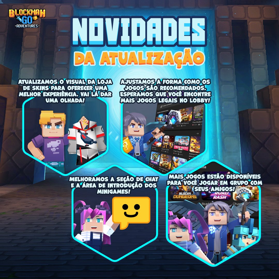 BLOCKMAN GO jogo online gratuito em