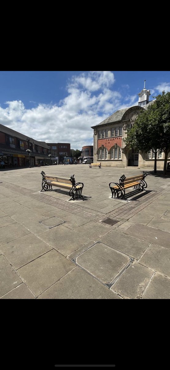 ParryLtd's tweet photo. We’ve recently been asked by @wrexhamcbc to refurbish these unique benches to their former glory. After a great deal of TLC and some fantastic craftsmanship, they’re all now re-installed and ready to use in this glorious weather! 

See how many you can spot! https://t.co/1rSGZHCChK