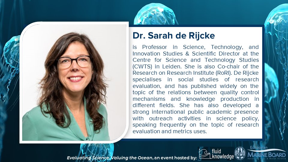 Last but not least is our very own @sarahderijcke, prof at <a href="/cwtsleiden/">CWTS | Leiden University</a> and co-chair of <a href="/RoRInstitute/">Research on Research Institute (RoRI)</a> Sarah is an expert in #researchevaluation💯and will act as chair for our event
You can register here☑️fluid-knowledge.com/unocsideevent #UNOC2022 <a href="/UniLeiden/">Universiteit Leiden</a>