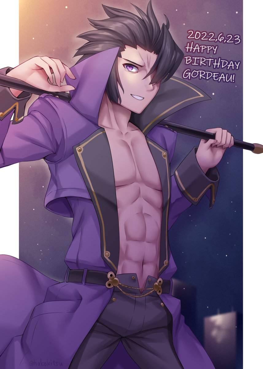hakokitsu's tweet photo. ゴルドー誕生日おめでとう！！🎂🎉✨　#inbirth https://t.co/zT7tri7VyL