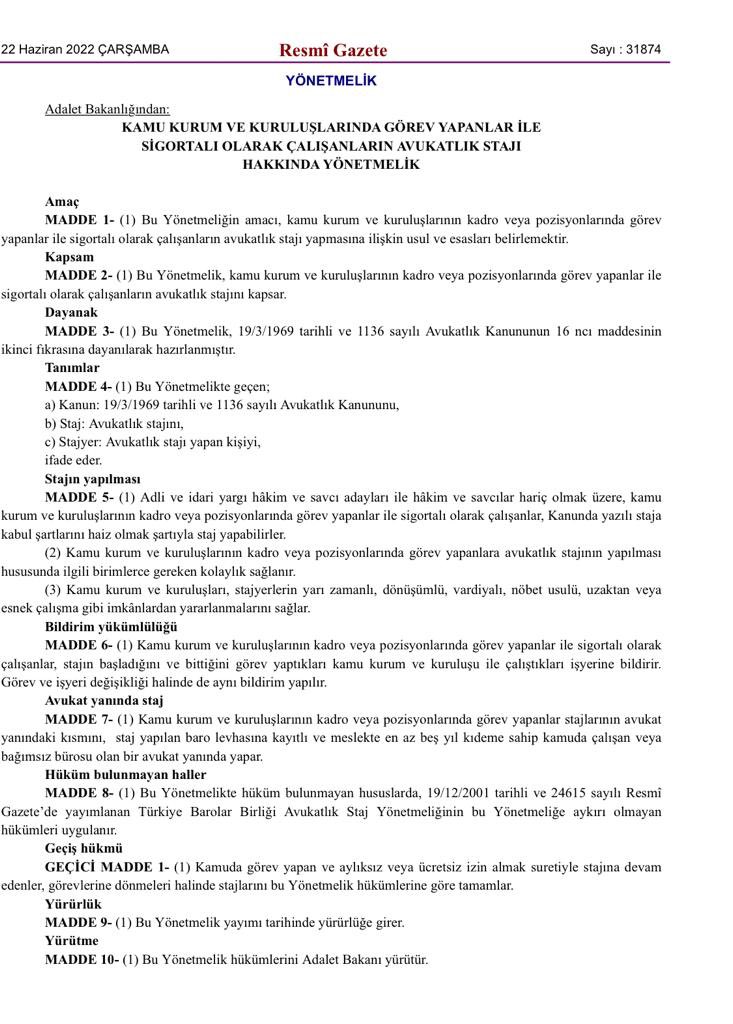 Avukatlık mesleği ancak bu kadar yok edilebilir...