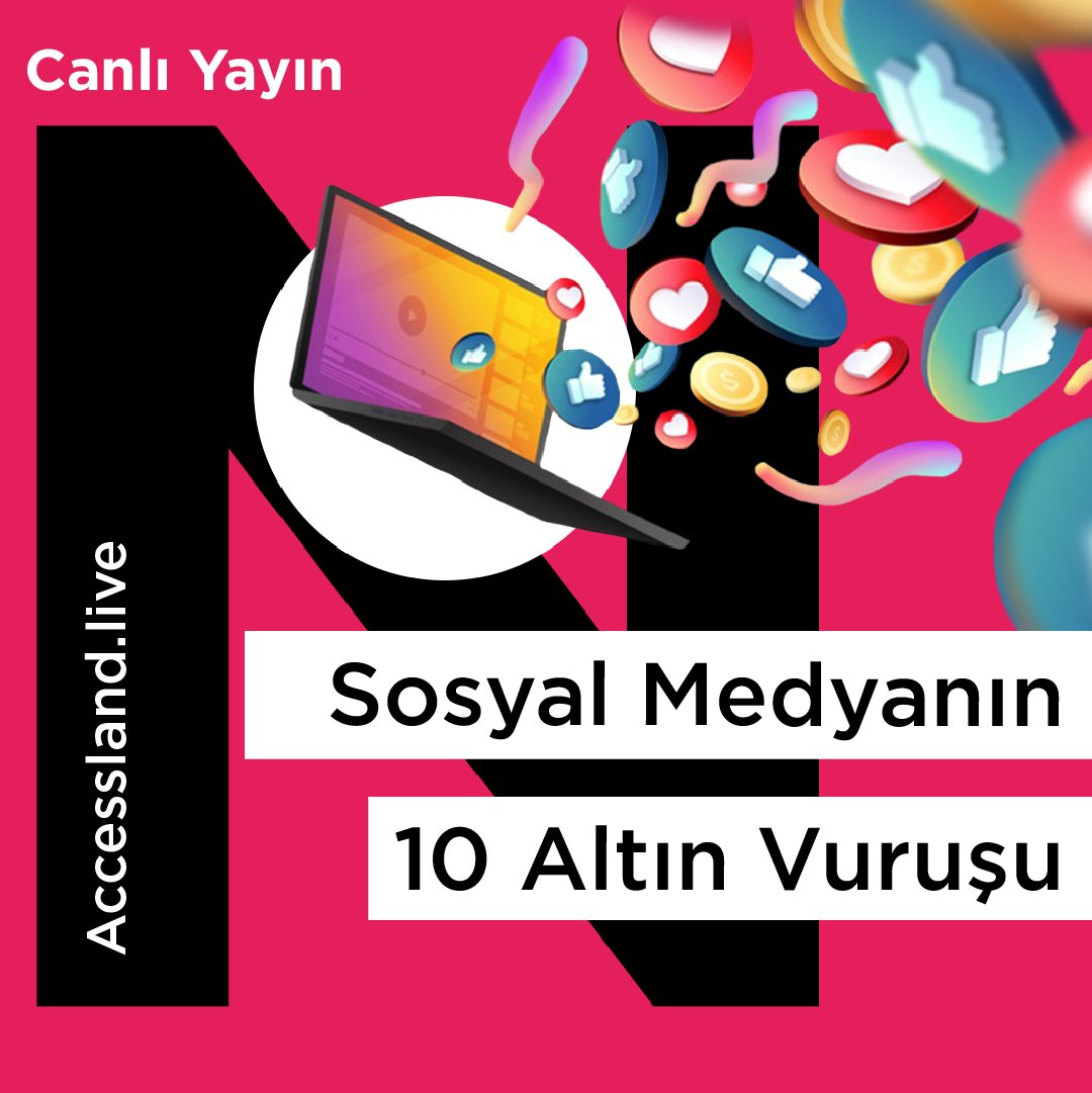 accessland_live's tweet photo. Sosyal medya stratejilerinin Aşamaları nelerdir ?
Bir marka sosyal medyadan ne ister?
Markanın sosyal medya stratejisi nasıl belirlenir?

Hepsi ve daha fazlası bu canlı yayında; https://t.co/6jZczvD8JL

#sosyalmedya #sosyalmedyastratejileri #dijitalpazarlama #markalaşma #marka https://t.co/01OFT7iNyj