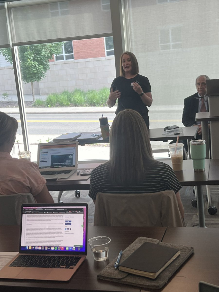 Dr. Leahy getting us started! #clmconference2022