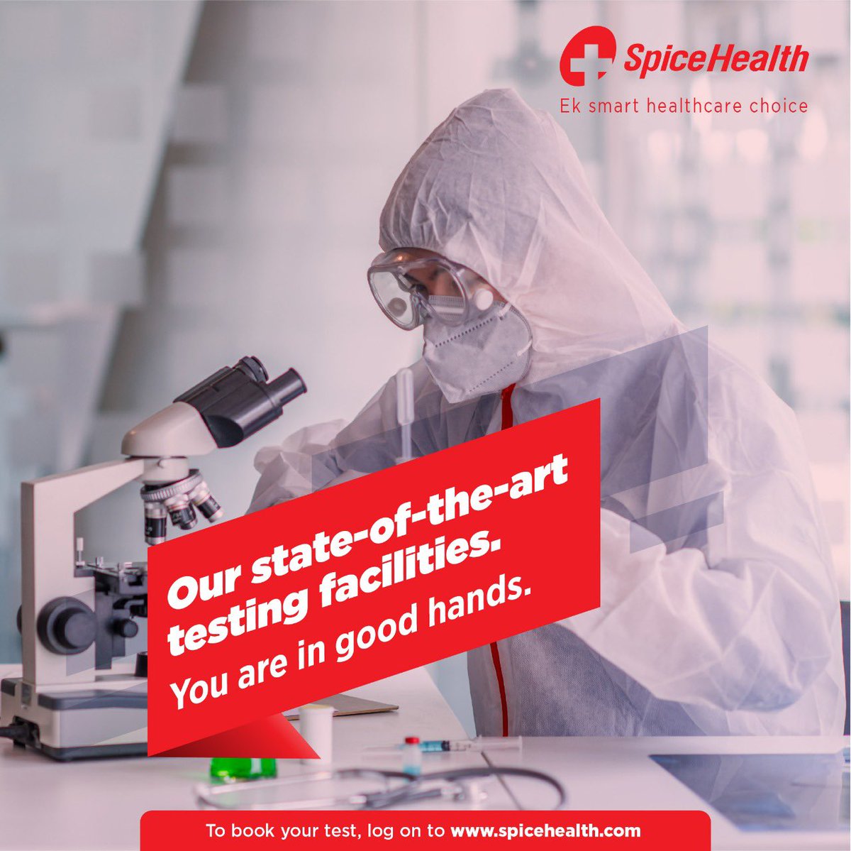 200+ path experts, state-of-the-art facilities, and our commitment to a fair price for all- Ek smart healthcare choice.                  
Visit spicehealth.com for more info
.
.
.
#SpiceHealth #pathology #pathologytest #healthcareindia #preventivehealthcare