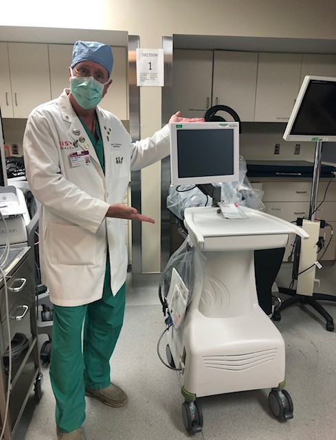 jjmt_surgery's tweet photo. The staff at @theprismahealth recently surprised Dr. @TrochaMD with our NeuWave Microwave Ablation System - empowering him to help teach surgeons about pre-transection coagulation. Learn more about our NeuWave system: https://t.co/DUjdH3k5gi https://t.co/7K5TEvOiaQ