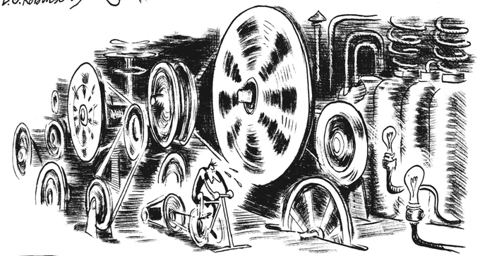 Christophe Blain, "Le monde sans fin", noir &amp; blanc... 