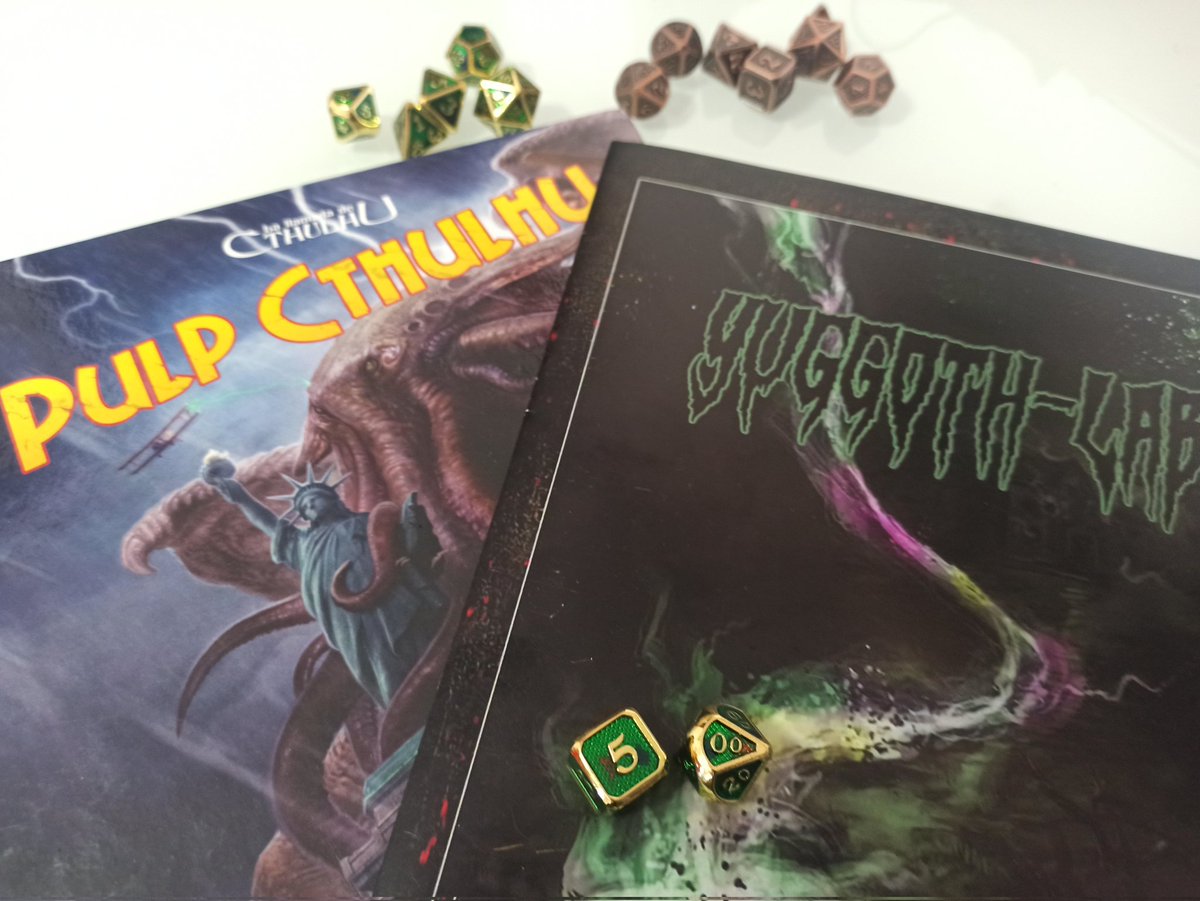 UvaRolera's tweet photo. Más de 500 descargas lleva #YuggothLab para Pulp #Cthulhu. Lo celebramos con el sorteo de un ejemplar en físico de la aventura (envíos en España). Solo tienes que seguirnos, hacer RT y comentar en este post si pensáis si D&amp;D es rol y explicar por qué no. https://t.co/yIvTYVCOke