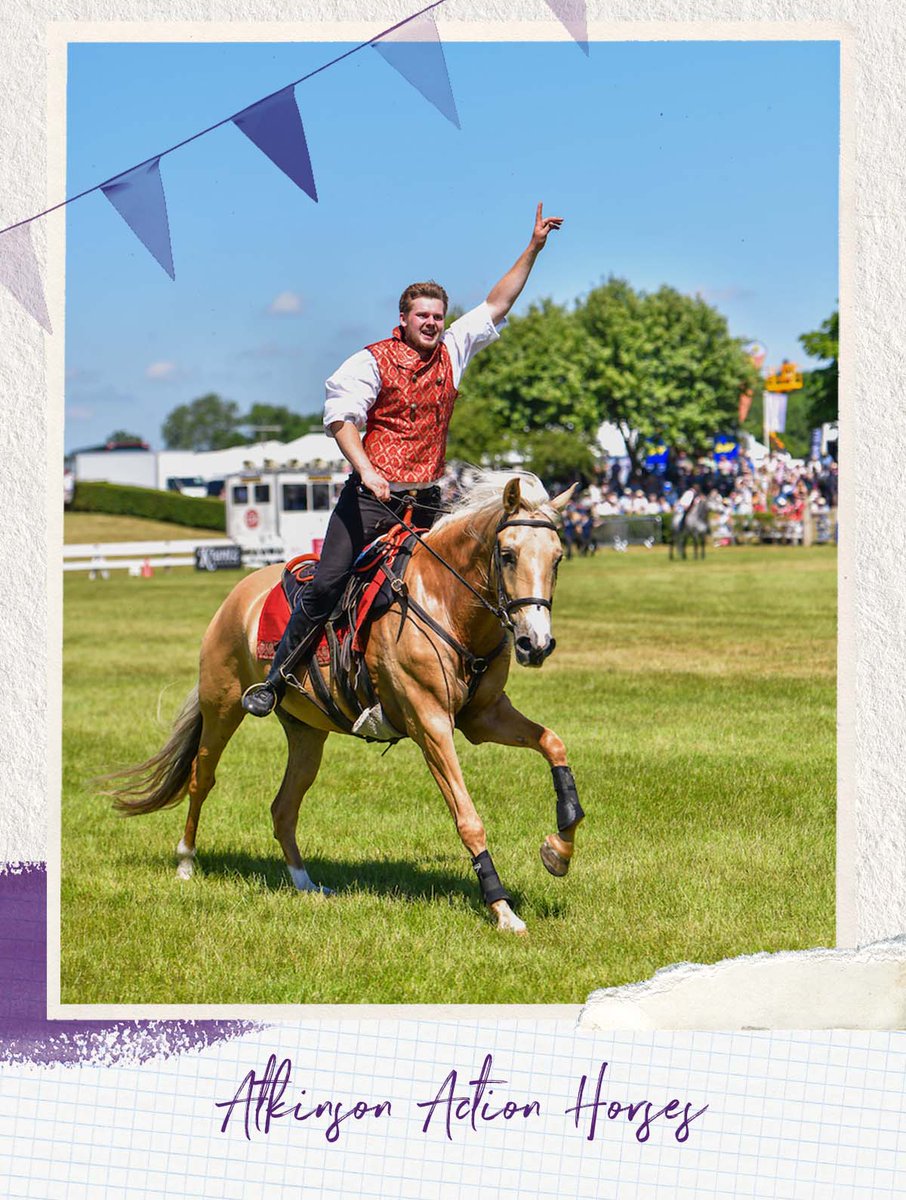 lincsshow's tweet photo. Donβt miss @Atkinsonactionhorses astonish with their high energy, breathtaking, death defying show. The next performance is at 4.45pm and on Thursday at 11.35am and 3.25pm in the @KrantzDesigns Main Arena!
#LincsShow2022 #MainRing #lincolnshireshow #lincsshow #Krantzdesigns https://t.co/NTLyf8aeif