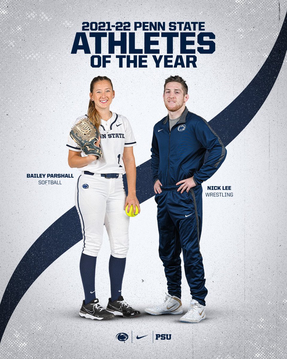 Congratulations to Bailey Parshall and Nick Lee on earning Penn State Athletes of the YEAR!🔥🎉 #WeAre #PennState 

More here: bit.ly/2022PSUAOY