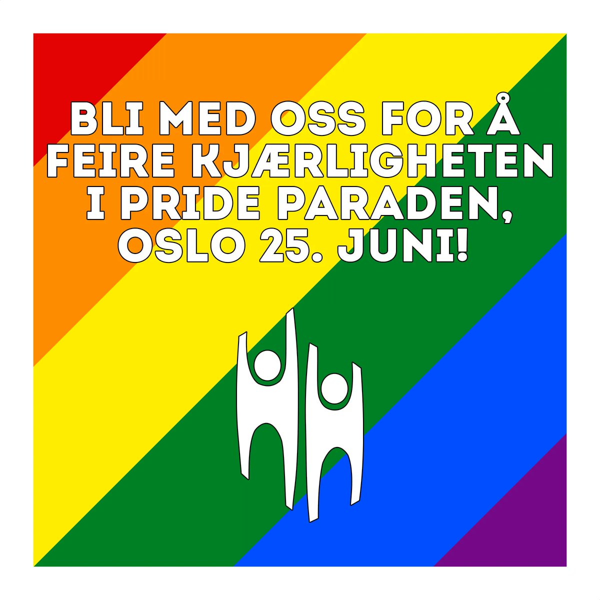 Er du i Oslo på lørdag og har ingen å feire Pride med? Gjett hva!? Du kan feire med oss i Humanistisk Ungdom! ❤🧡💛💚💙💜💗 facebook.com/events/s/human…