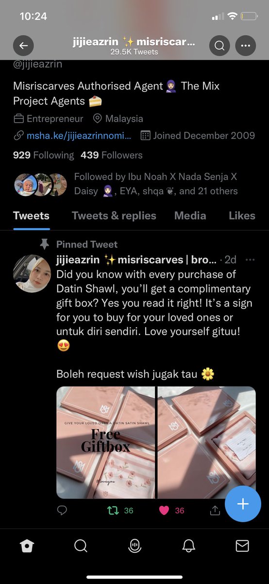 amnisharizal's tweet photo. @jijieazrin Bismillah. Semoga terselit rezeki sy utk menang kali ni. In Shaa Allah, Allah Humma Aamiin🤍❤️ https://t.co/w3mp5Dqaiu