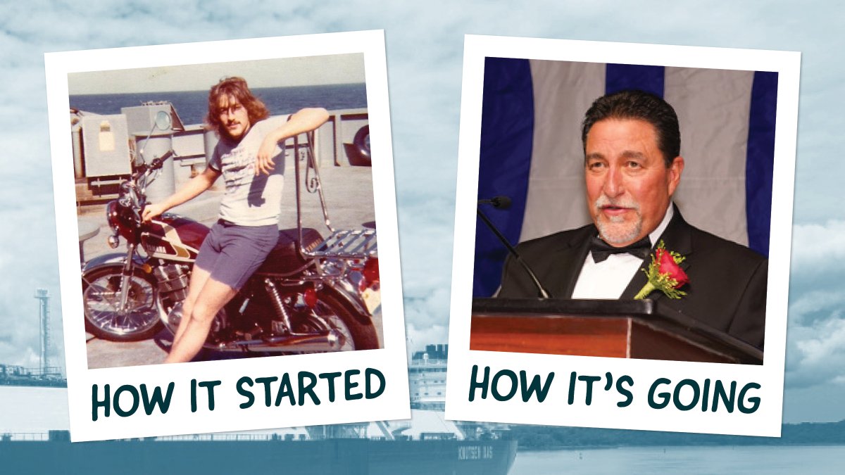 ITFglobalunion's tweet image. Dave Heindel's #SeafarerJourney has taken him from the engine room of deep sea ships, all the way to being a powerhouse for positive change for seafarers nationally and globally w/@SeafarersUnion

You can share your seafaring voyage, too 👉 bit.ly/seafarerjourne…
#ITFSeafarers