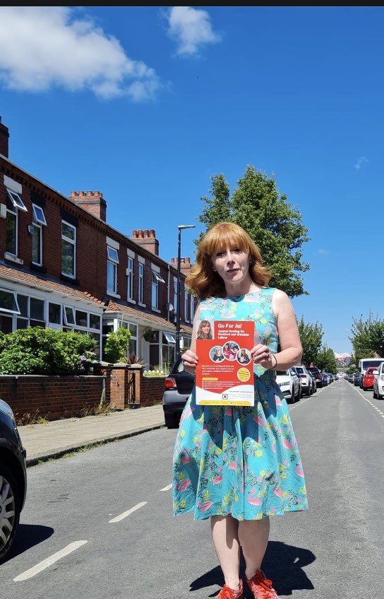 Joanne13Harding's tweet photo. Iโve been out & about again today. The deadline for the electronic ballot closed at 12 today ( if you havenโt used it you can still book to attend the hustings ) I havenโt taken a single vote for granted and have tried to personally speak to as many members as possible #goforjo https://t.co/9bW49kfJpa