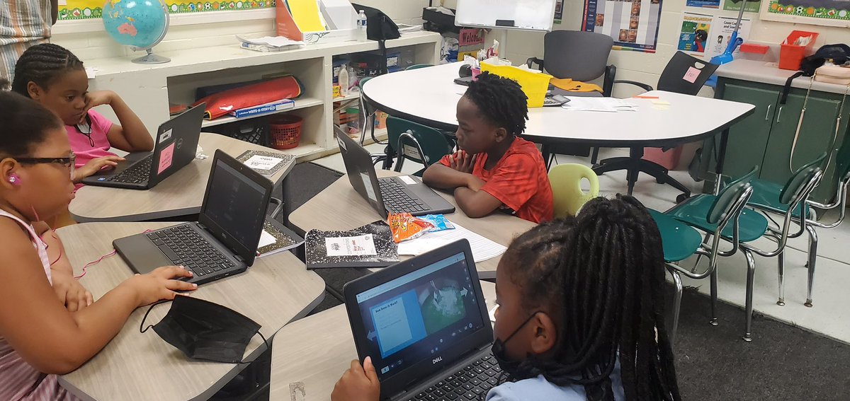 This week’s STEAM lesson has EDW students totally engaged reading books about SLIME!  #xSEL #TopNotch #TeamSelmaConnected