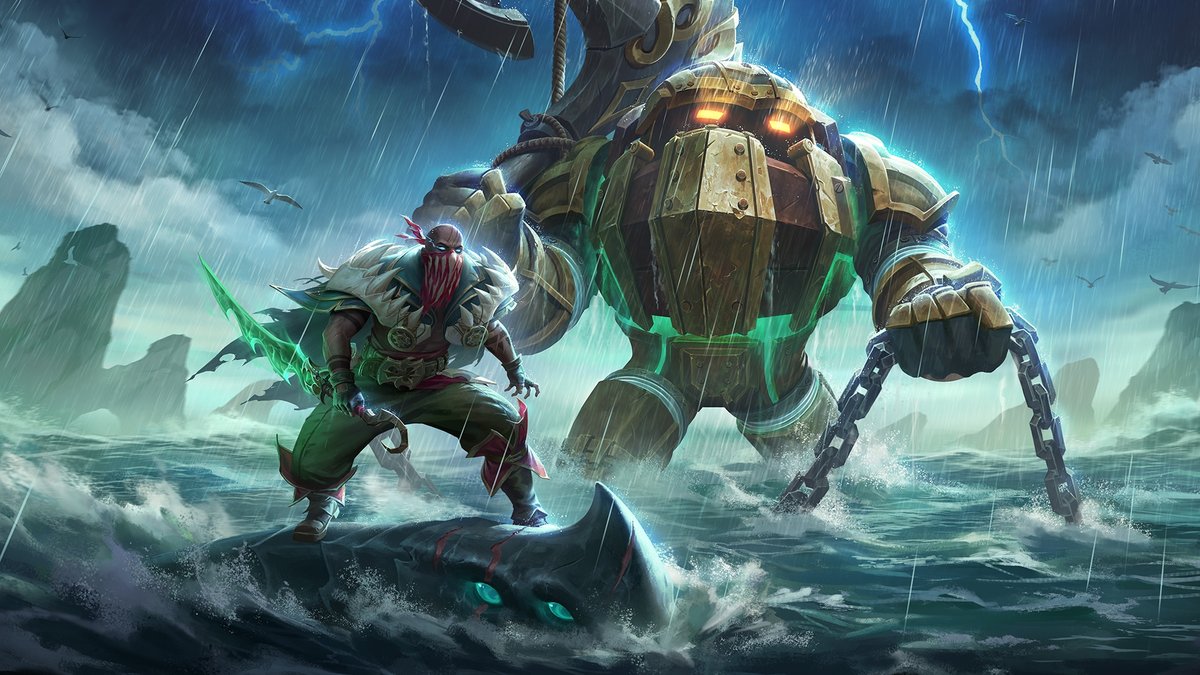 Das neue Event mit Pyke und Nautilus ist nun seit geraumer Zeit verfügbar!
Wie gefallen euch die neuen Champs?

#Wildrift #LeagueofLegends #Pyke #Nautilus
