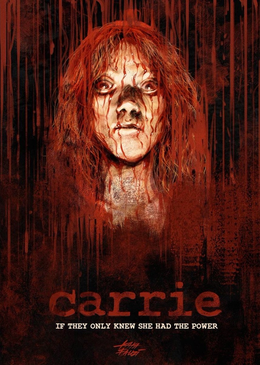 Alternative Poster for Carrie (1976)
By Kakafauzi  @Kkfauzi  kakafauzi.com  instagram.com/kkfauzi/?hl=en
#Carrie #AlternativePoster #Kakafauzi