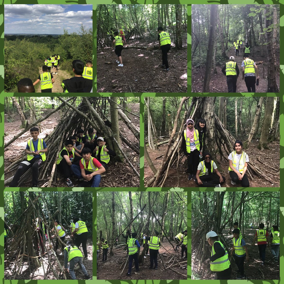 alstonprimaryb9's tweet photo. Year 6 took an adventurous trek through Legion Wood and took part in some den building! 🌳#Teamwork #RRSA #Article31 @TheBrigHouse https://t.co/MKD1n2Cg90